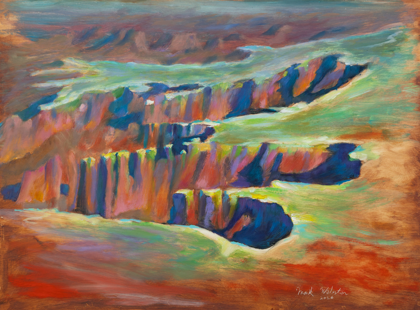 Latest painting
