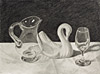 Crystal Glass and goose